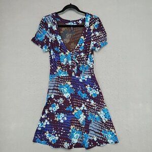 Free People Multicolor Floral Mini Dress